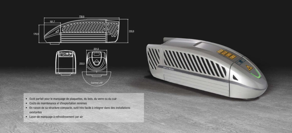 Source Laser de marquage CO Two Marker Business CO2