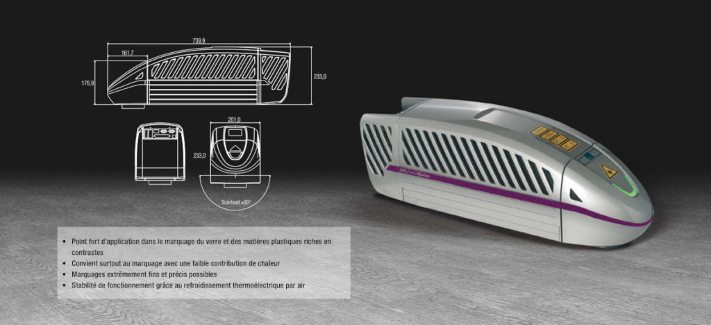 Laser de marquage DPL Lexis Marker 2 W Business UV