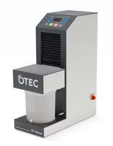 OTEC EF-Nova - Bijouterie et Joaillerie Machine de polissage bijouterie EF-NOVA pour une finition parfaite des métaux précieux tels que l'or, l'argent, le titane. Polissage précis, ponçage léger, et traitement de surfaces complexes avec tampons abrasifs modulables.