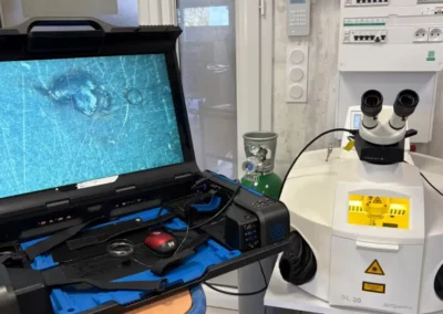 Poste de réparation et maintenance du laser Sirolasertec SL20 – Holap